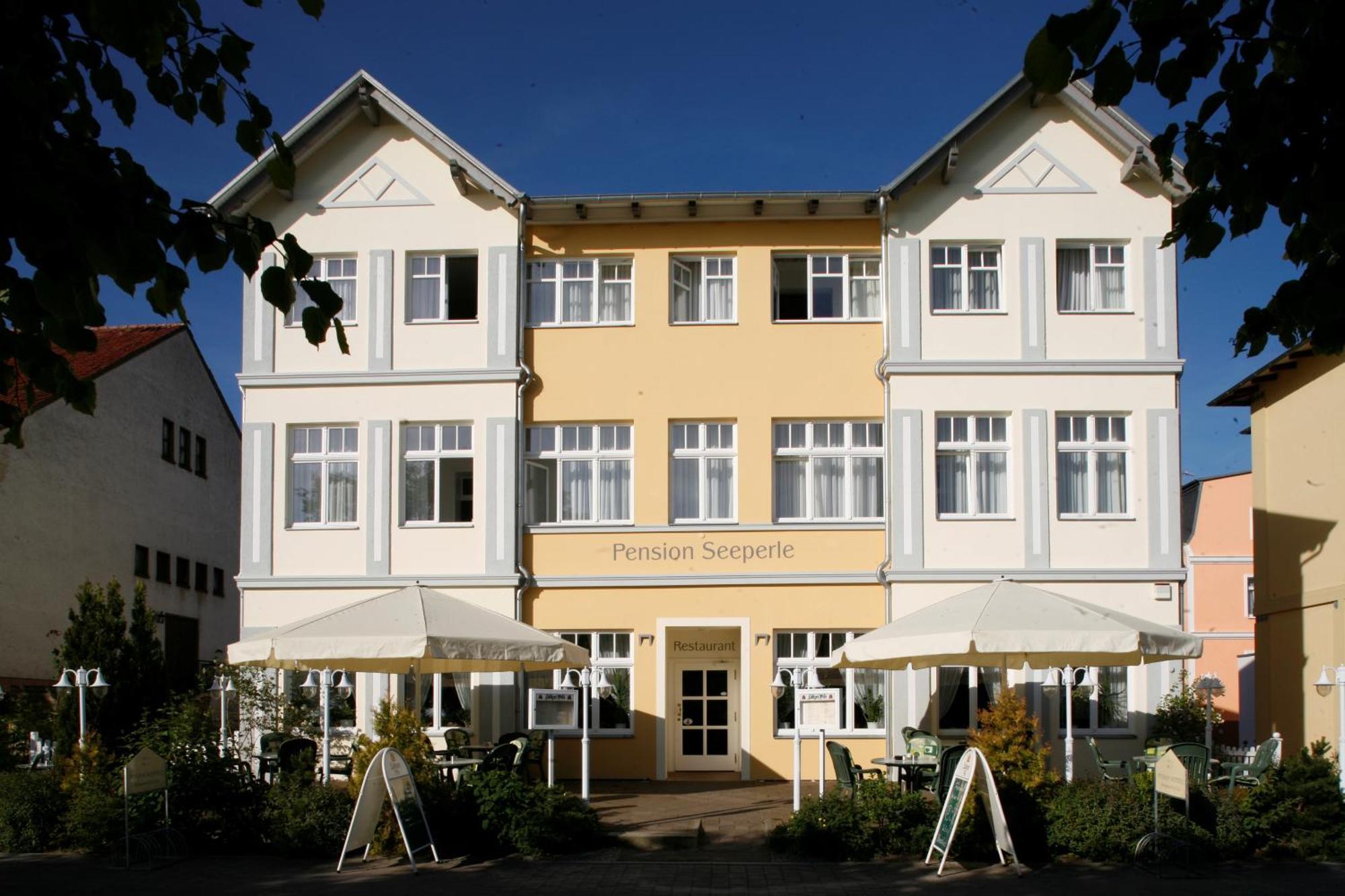 Pension Seeperle Heringsdorf  Eksteriør bilde